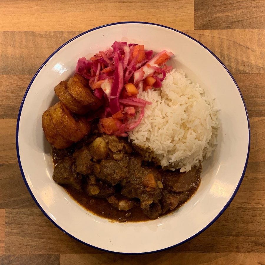 Caribbean curried goat Portsmouth Hampshire